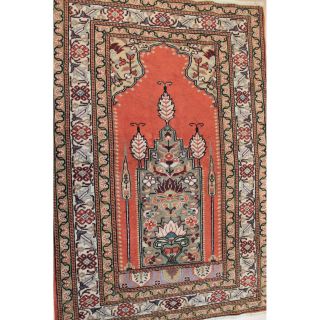 Feiner Handgeknüpfter Orientteppich Kayseri Made In Türkei Gebetsteppich 207 Bild