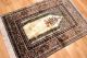 Antiker Seidenteppich Kayseri Seide Teppich Gebetsmotiv Top Silk Seta 123x87cm Teppiche & Flachgewebe Bild 3