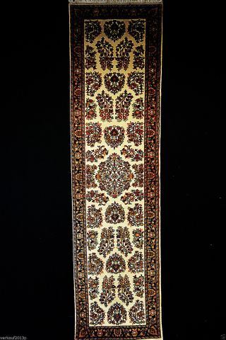 Orient Teppich,  Indo Sarogh - Handgeknüpft,  Leufer 260 Cmx70 Cm Bild