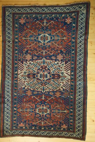 Antik Kaukasische Teppich Kuba Zejwa Antique Caucasian Rug Bild