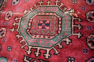 Orientteppich Um 1920 Kazak? Kirgiz? Perserteppich Handgeknüpft Aus Sammlung Bild