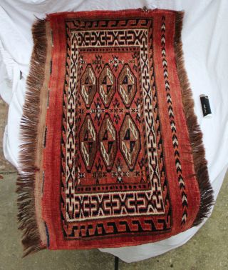 Antiker Tekke Turkmen Teppich Um 1900 - Antique Turkmen Rug Carpet Bild
