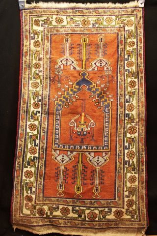60 - 70 Jahre Antiker Kars Milas Kazak - Teppich Old Kurde Rug Carpet 202x115cm Bild