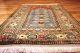 Antiker Seidenteppich Kayseri Seide Teppich Gebetsmotiv Top Silk Seta 135x92cm Teppiche & Flachgewebe Bild 2
