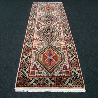 Orient Teppich Läufer Kaschmir Beige 220 X 76 Cm Kashmir Rug Carpet Runner Tapis Bild