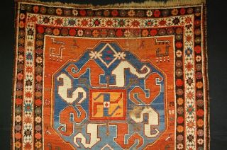 Antiker Kasak Fahrola Kazak Antique Kazak Ca: 206x130cm SammlerstÜck Bild