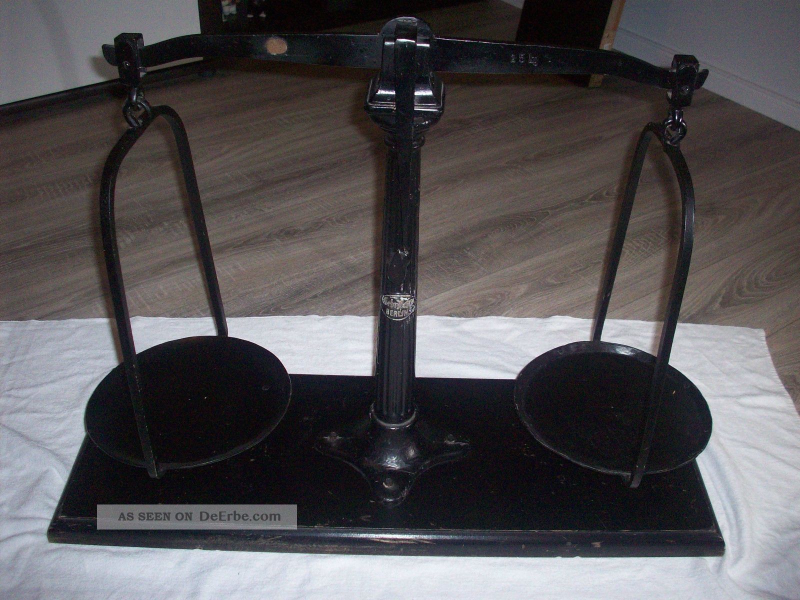 Balkenwaage Waage Berlin Alt 25 Kg Arzt & Apotheker Bild