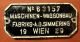 Altes Schweres Eisenbahnschild Waggonschild 1929 Waggonbaufabrik Simmering Alte Berufe Bild 2