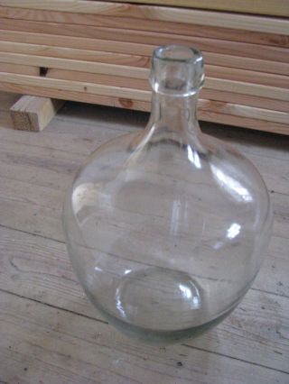 Gärflasche Weinballon Glasflasche Vintage Ballon Bild