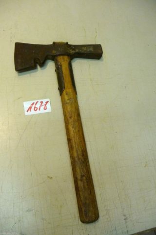Nr.  1678.  Alter Hammer - Hacke Old Hammer Work Tool Bild