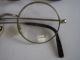 Antike Nickelbrille Brille Bügelenden In Schildpatt - Optik Optiker Bild 2