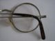 Antike Nickelbrille Brille Bügelenden In Schildpatt - Optik Optiker Bild 4