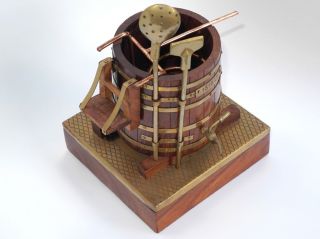 Historischer Sudkessel - Bier Braukessel Miniatur - SammlerstÜck 13x13cm Bild