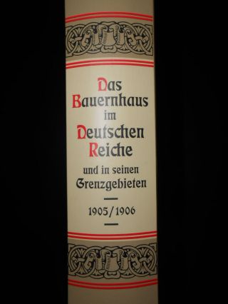 Fachwerk Buch Reprint 1905 Zimmermann Zimmerei Zimmerer Bauernhaus Im Reich Bild