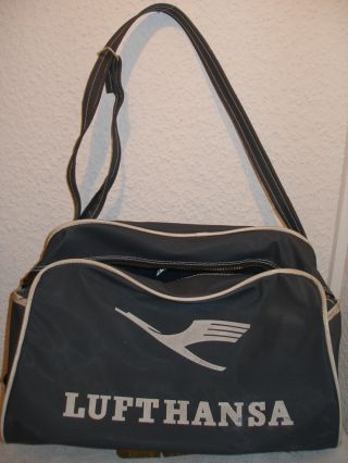 Alte Lufthansa Tasche Bild