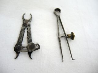Werkzeug Goldschmiede Pinzette Maßwerkzeug Um 1880. Bild