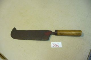 Nr.  335.  Altes Hackmesser Küchenmesser Old Chopping Knife Bild