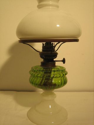 Antike Oellampe / Petroleumlampe Bild