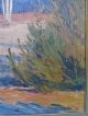 Expressionismus Landschaft Frankreich Altes Abstraktes Ölgemälde Originale der Zeit Bild 6