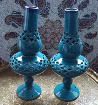 Antike Persische Kerzenständer,  Von 1960 Bild