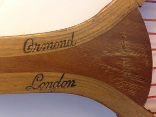 Antiker Ormond London Favorite Schläger Von 1900 / Holz / Sammler Bild