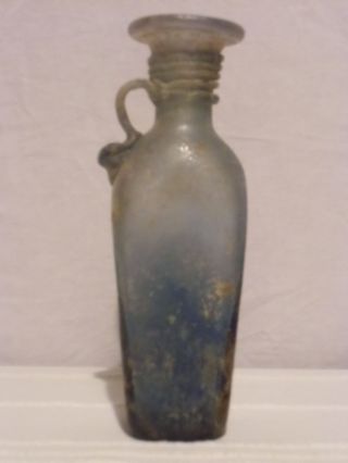 Römische Glasflasche,  Vierkantflasche Bild