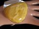 Bernstein Armband Armreif 925 Silber Butterscotch Egg Yolk Amber Bracelet Golds Schmuck & Accessoires Bild 3