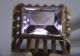 Massiver Amethyst - Ring / 585er Gold / Art Deco / Funkelt Enorm / Top Zust Ringe Bild 1