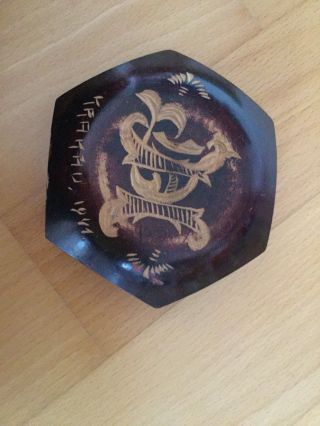 Antike Schmuckdose Krakau Box Schmuckkästchen Polen Dose Holz Vintage Schmuck Bild