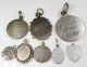 Antike AnhÄnger Konvolut Religion Silber 800 Antique Austrian Charms K022 Schmuck & Accessoires Bild 2