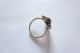 Seltener Klassisch Eleganter Alter Ring Silber Mit Granaten Trachtig Ringe Bild 1