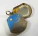Jugendstil AnhÄnger ' Spiegel ' Silber 800 Email Bettelarmband Antique Charm A329 Schmuck & Accessoires Bild 3