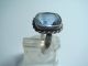 Antiker Art Deco Damen Ring Echt Silber 830 Massiv Mit Aquamarin Imitat Um 1930 Schmuck nach Epochen Bild 4