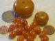 Bernstein Konvolut Butterscotch Vintage Amber Bakelit Beads 45 Gramm Schmuck nach Epochen Bild 4