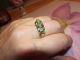 Antiker Smaragd - Brillant - Ring Aus Nachlass Gelbgold 585 Ringe Bild 3