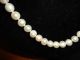 Ungetragene Echte Perlenkette Plus 585 Verschluss,  Traumlüster Mit 9,  5 - 9,  9 Mm Ketten Bild 5