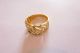 Klassisch Eleganter Sehr Dekorativer Ring Gold 585 Mit Saphir Und Zirkonia Ringe Bild 3