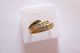 Klassisch Eleganter Sehr Dekorativer Ring Gold 585 Mit Saphir Und Zirkonia Ringe Bild 1