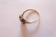 Jugendstil Art Nouveau Ring Gold 585 Silberfassung Rubin Und Diamanten Ringe Bild 3