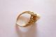 Klassisch Eleganter Sehr Dekorativer Alter Ring Gold 585 Verzierungen Und Perle Ringe Bild 1