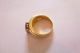 Prachtvoller Sehr Eleganter Ring Gold 333 Mit Großem Amethyst Und Zirkonia Ringe Bild 3