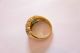 Exclusiver Dekorativer Alter Ring Gold 585 Mit Smaragde Und Brillanten 0,  65 Ringe Bild 3