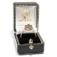 Eine Blüte Aus Saphiren Gold Ring Mit Feinem Saphir Besatz,  585 Gold Um 1960 Ringe Bild 5