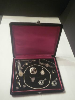 Konvolut - Alter Schmuck - Silberschmuck - Mechanische Uhren - Bild