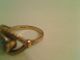 Antiker Goldring Aus England Stammend - 4 - Fach Gepunzt - Schöner Ringe Bild 2