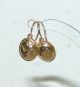 Ein Paar Ohrringe Biedermeier 19.  Jh.  In Gold 585 Schmuck nach Epochen Bild 2