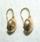 Ein Paar Ohrringe Biedermeier 19.  Jh.  In Gold 585 Schmuck nach Epochen Bild 3