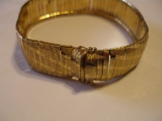 Armband Breit Und Massiv 333er Gold 28,  6 Gram.  Toll Bild