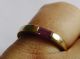 Rosa Pink Turmalin Gelbgold Gold Ring 585 Er Gr 53 16,  8 Mm Ringe Bild 4
