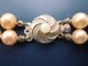 Damen Schmuck Halskette,  Perlen,  Verschluss 800 Gepunzt Ketten Bild 1